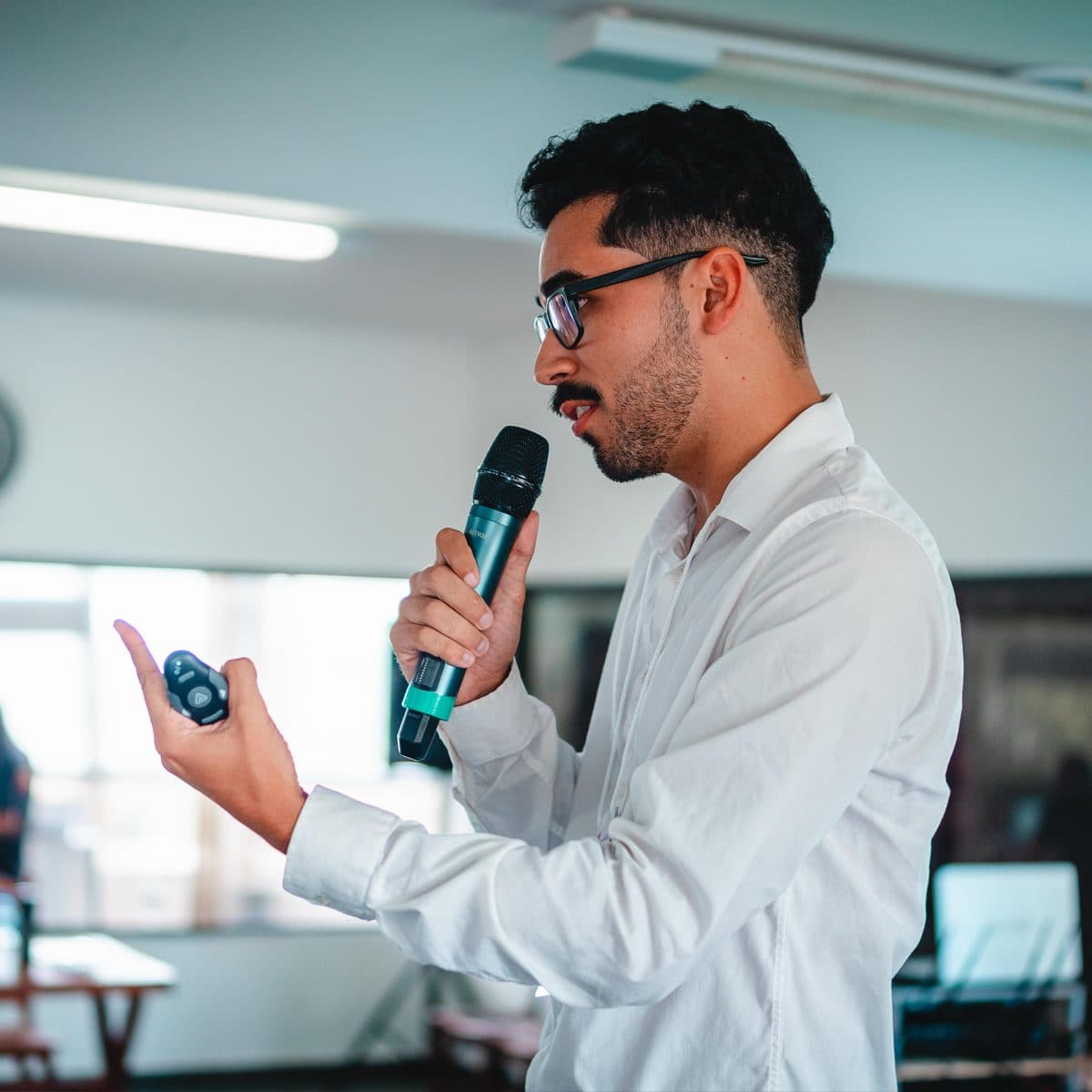 Alan Gomes apresentando o Método Direção em sessão de consultoria estratégica